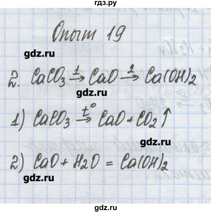 ГДЗ по химии 9 класс Гузей   глава 22 / лабораторный опыт - 19, Решебник №1
