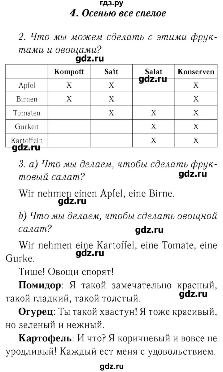 ГДЗ по немецкому языку 3 класс  Бим   часть 1. страница - 77, Решебник №3