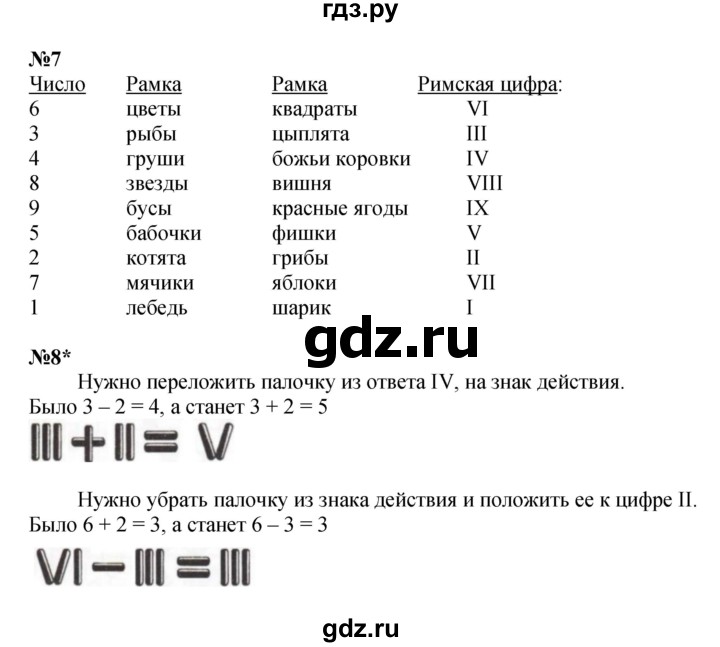 ГДЗ по математике 1 класс  Петерсон   часть 2 - Урок 21, Решебник №1 к учебнику 2022 6-е изд.