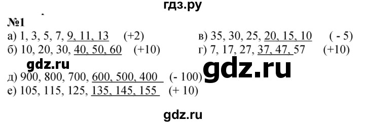 ГДЗ по математике 1 класс  Петерсон   повторение - 1, Решебник к учебнику 2022 4-е изд.