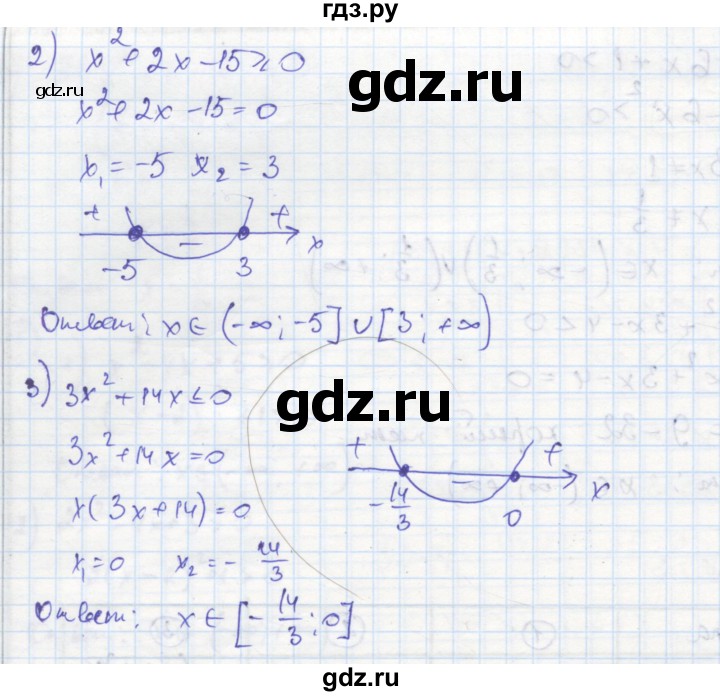 ГДЗ по алгебре 8 класс Колягин рабочая тетрадь  §41 - 4, Решебник к тетради 2016