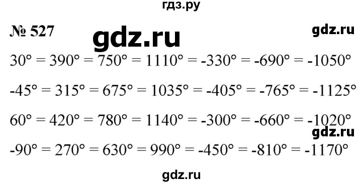 ГДЗ по алгебре 9 класс  Никольский   номер - 527, Решебник к учебнику 2022