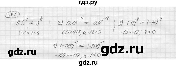 ГДЗ по алгебре 9 класс  Колягин   вводный вопрос / §10 - 1, решебник