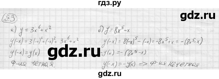 ГДЗ по алгебре 9 класс  Колягин   проверьте себя / после номера 162 - 3, решебник