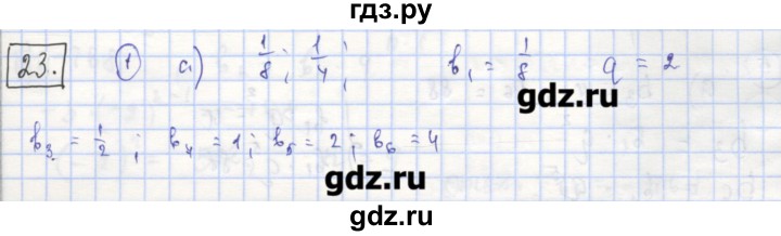 ГДЗ по алгебре 9 класс Миндюк рабочая тетрадь  параграф 23 - 1, Решебник