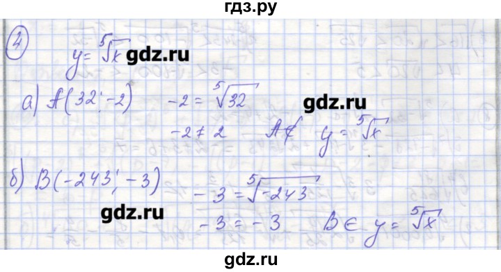 ГДЗ по алгебре 9 класс Миндюк рабочая тетрадь  параграф 9 - 4, Решебник