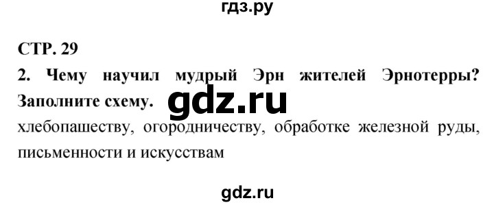 ГДЗ по литературе 3 класс Ефросинина рабочая тетрадь  часть 2 (страница) - 29, Решебник 1