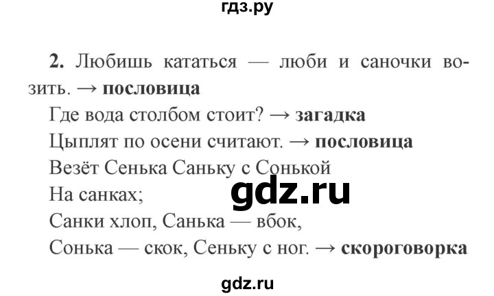 ГДЗ по литературе 3 класс Ефросинина рабочая тетрадь  часть 2 (страница) - 104, Решебник 2