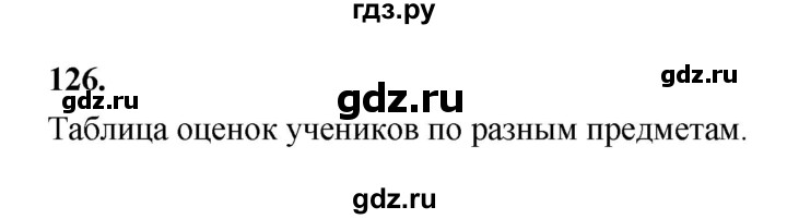 ГДЗ по информатике 6 класс Босова рабочая тетрадь задание - 126, Решебник 2022