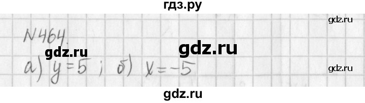 ГДЗ по алгебре 7 класс  Дорофеев   упражнение - 464, Решебник к учебнику 2016
