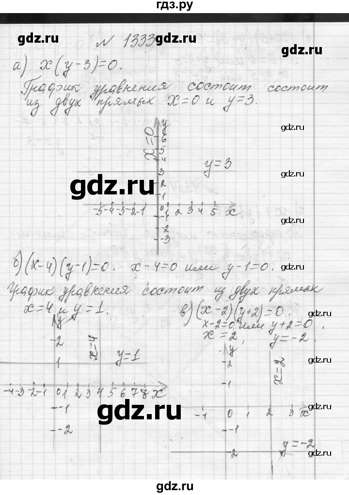 ГДЗ по алгебре 7 класс  Макарычев  Углубленный уровень упражнение - 1333, Решебник к учебнику 2013