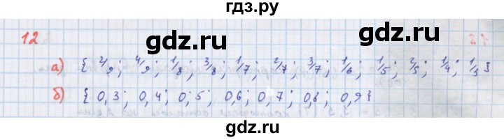 ГДЗ по алгебре 7 класс Макарычев Углубленный уровень упражнение - 12, Решебник 2022 №1