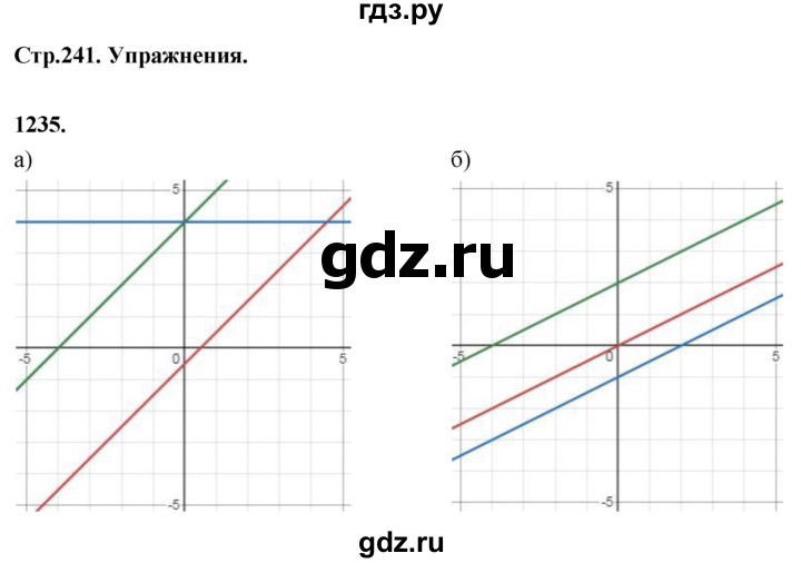 ГДЗ по алгебре 7 класс Макарычев Углубленный уровень упражнение - 1235, Решебник 2025