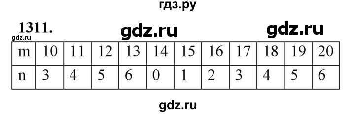 ГДЗ по алгебре 7 класс Макарычев Углубленный уровень упражнение - 1311, Решебник 2025