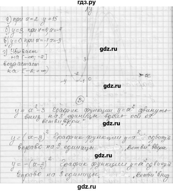 ГДЗ по алгебре 9 класс  Ершова самостоятельные и контрольные работы  алгебра / самостоятельная работа / С-3 - А2, Решебник