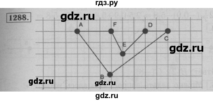 ГДЗ по математике 6 класс  Мерзляк  Базовый уровень номер - 1288, Решебник №2 к учебнику 2016