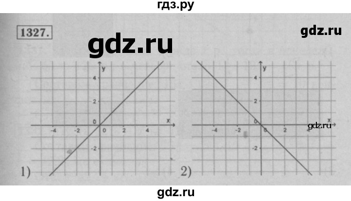 ГДЗ по математике 6 класс  Мерзляк  Базовый уровень номер - 1327, Решебник №2 к учебнику 2016