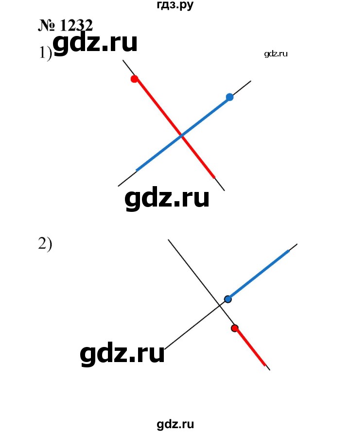 ГДЗ по математике 6 класс  Мерзляк  Базовый уровень номер - 1232, Решебник №1 к учебнику 2020