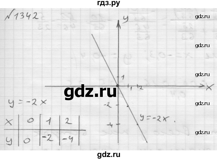 ГДЗ по математике 6 класс  Мерзляк  Базовый уровень номер - 1342, Решебник №1 к учебнику 2016