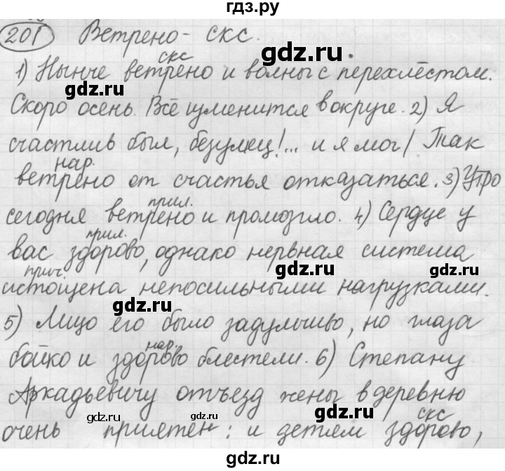 ГДЗ по русскому языку 7 класс Рыбченкова упражнение - 202, Решебник 2016