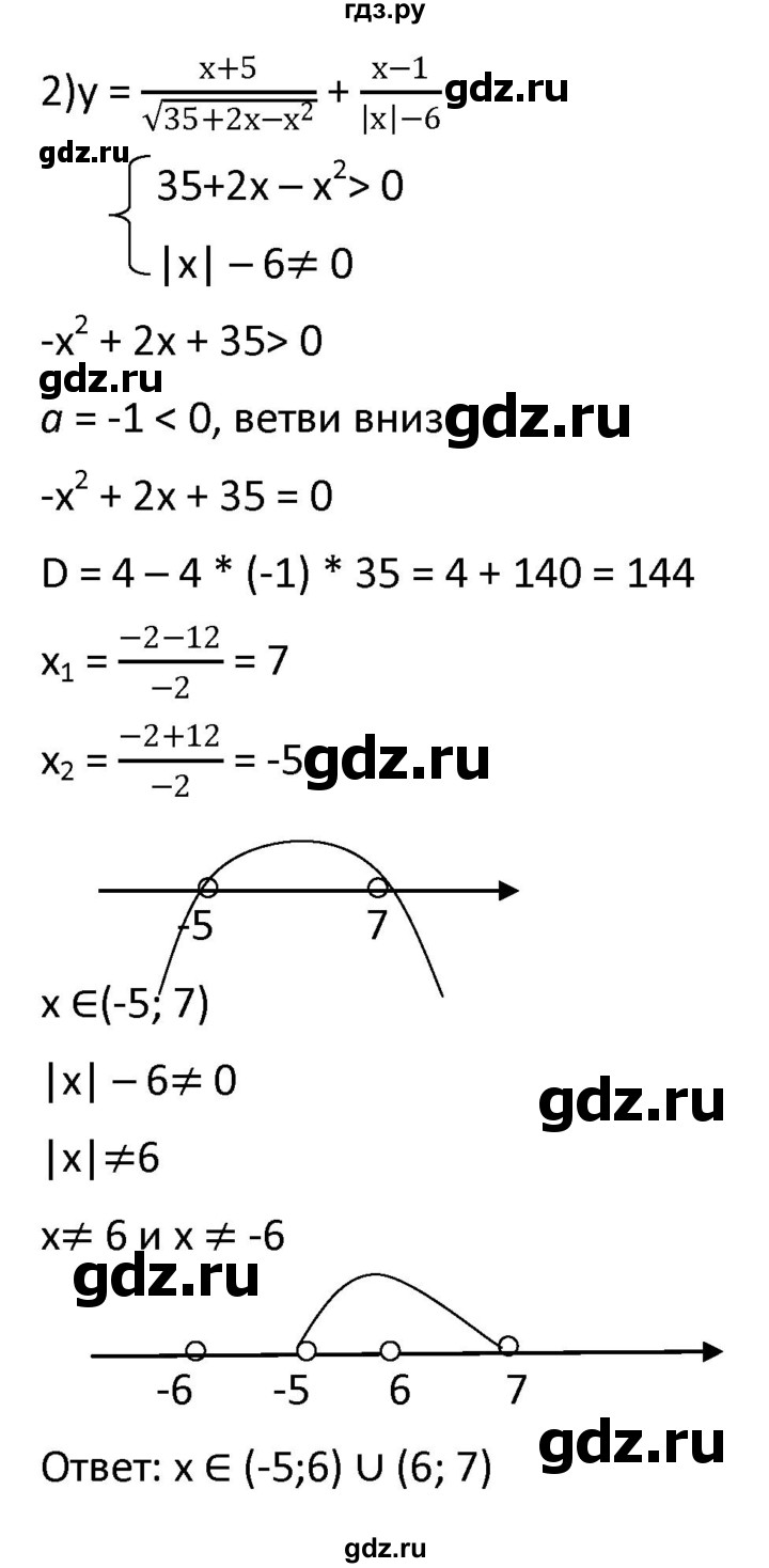 ГДЗ по алгебре 9 класс  Мерзляк   упражнение - 428, Решебник к учебнику 2021