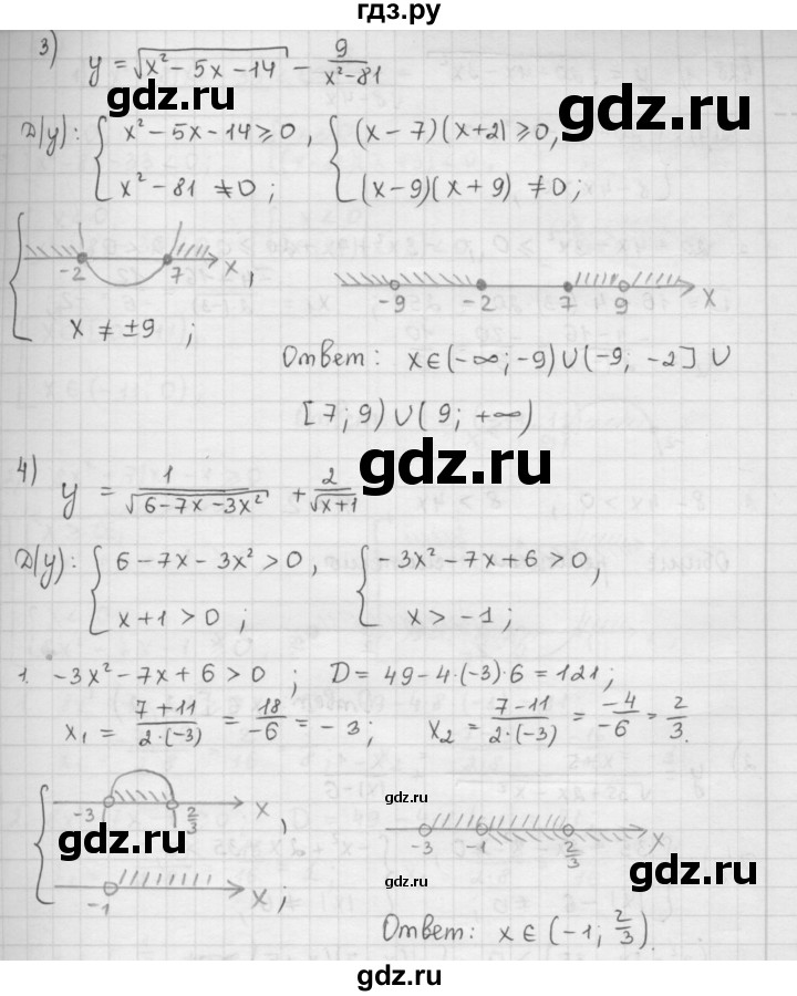 ГДЗ по алгебре 9 класс  Мерзляк   упражнение - 427, Решебник №1 к учебнику 2016
