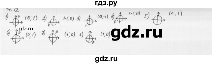 ГДЗ по алгебре 10 класс Мерзляк  Базовый уровень задание - 17.12, Решебник к учебнику 2013