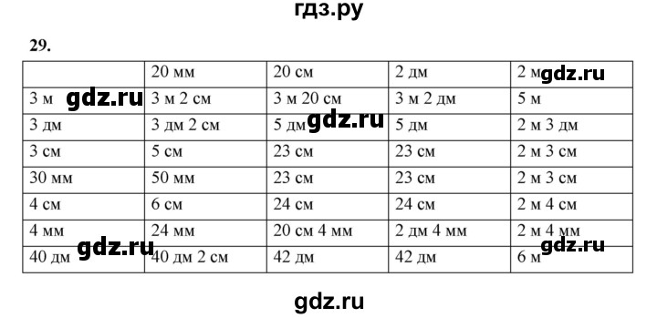ГДЗ по математике 2 класс Истомина Рабочая тетрадь часть 2. упражнение - 29, Решебник 2023