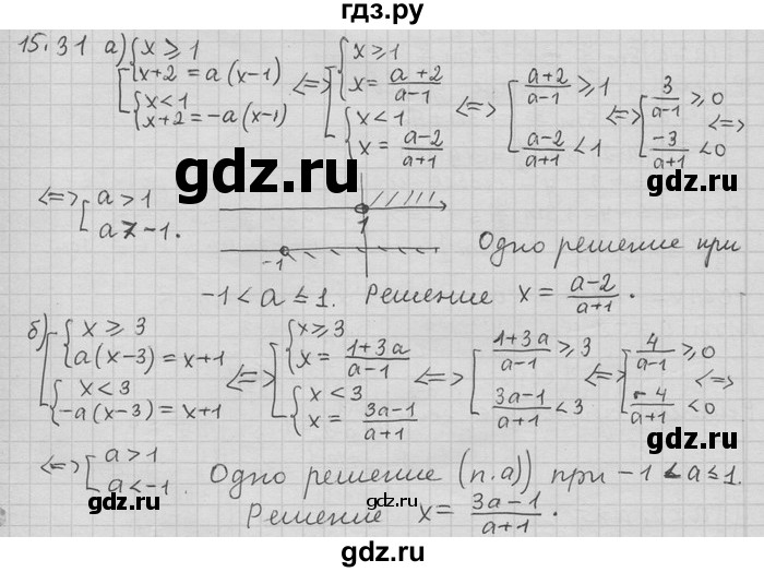ГДЗ по алгебре 11 класс Никольский  Базовый и углубленный уровень номер / § 15 - 31, Решебник