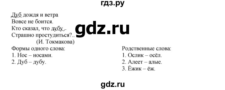 ГДЗ по русскому языку 2 класс Байкова рабочая тетрадь (Чуракова) тетрадь №1 - 68, Решебник №1