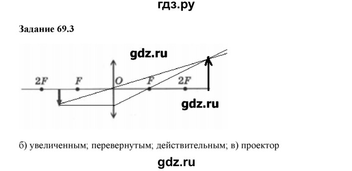 ГДЗ по физике 8 класс Ханнанова рабочая тетрадь  § 69 - 3, Решебник