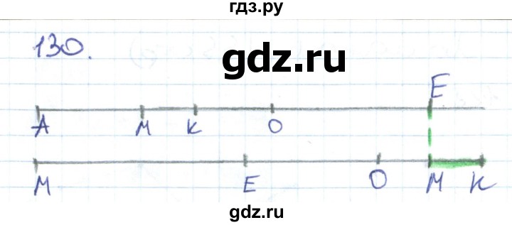 ГДЗ по математике 1 класс Истомина рабочая тетрадь часть 2. упражнение - 130, Решебник 2016