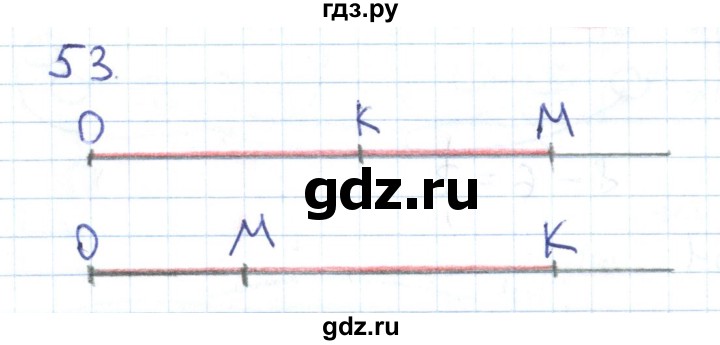 ГДЗ по математике 1 класс Истомина рабочая тетрадь часть 2. упражнение - 53, Решебник 2016