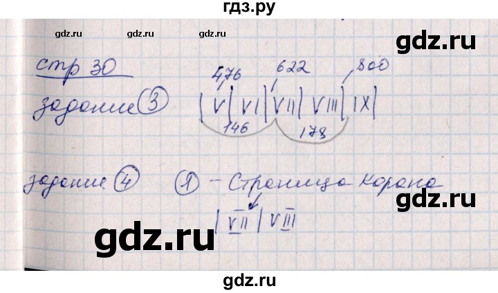 ГДЗ по истории 6 класс Данилов рабочая тетрадь (Средних веков)  страница - 30, Решебник