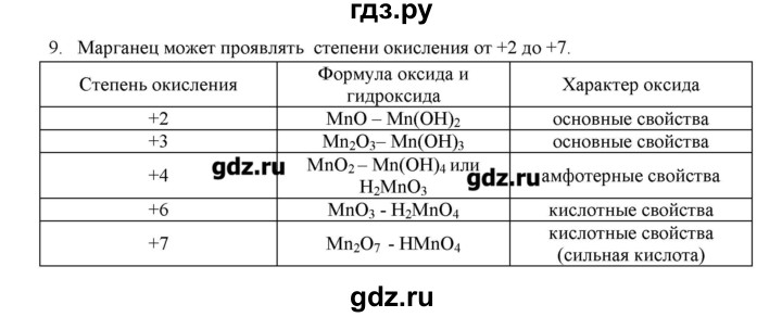 ГДЗ по химии 11 класс Габриелян  Углубленный уровень вопросы в конце параграфа / § 18 - 9, Решебник