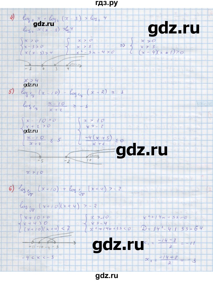 ГДЗ по алгебре 10 класс Колягин  Базовый и углубленный уровень упражнение - 905, Решебник