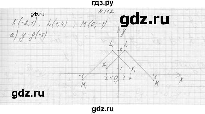 ГДЗ по алгебре 9 класс Макарычев  Углубленный уровень упражнение - 112, Решебник к учебнику 2015