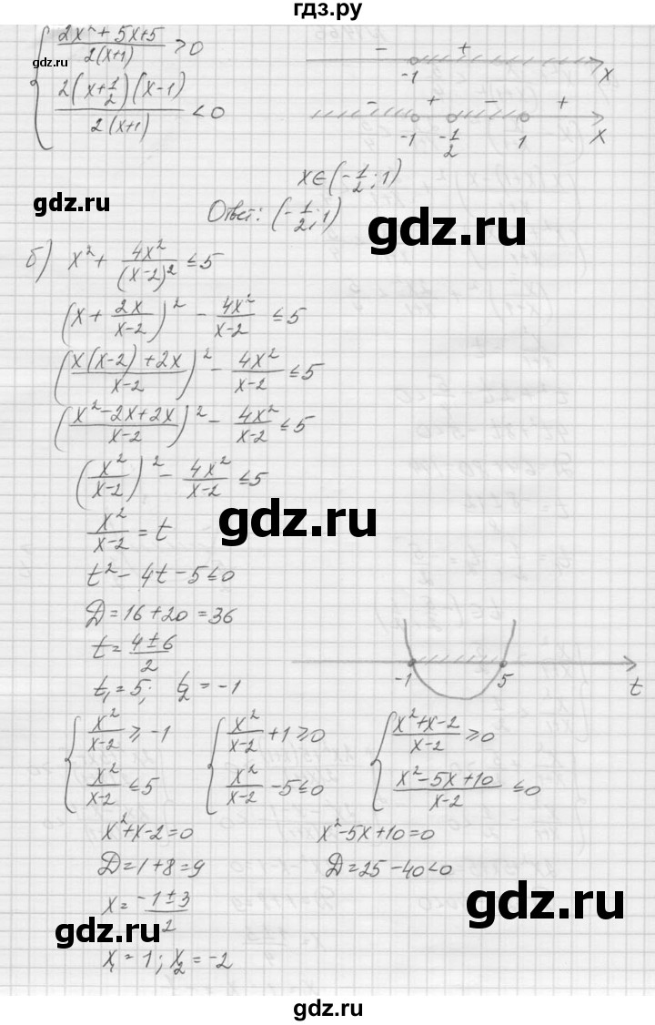 ГДЗ по алгебре 9 класс Макарычев  Углубленный уровень упражнение - 1466, Решебник к учебнику 2015