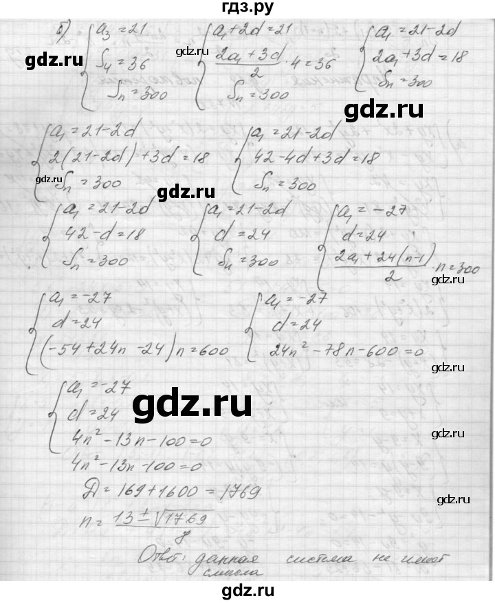 ГДЗ по алгебре 9 класс Макарычев  Углубленный уровень упражнение - 718, Решебник к учебнику 2015