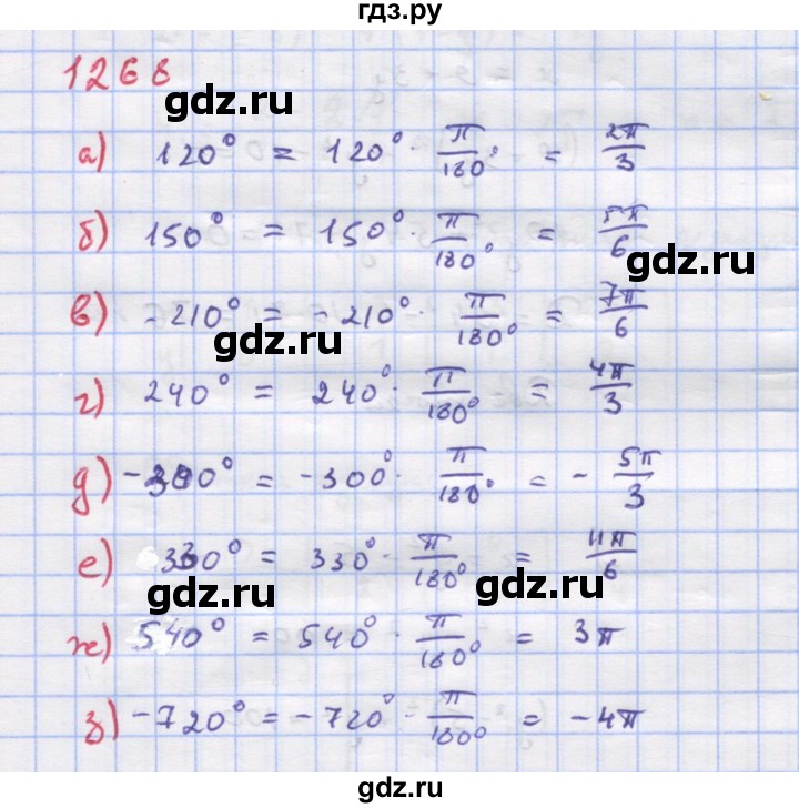 ГДЗ по алгебре 9 класс Макарычев  Углубленный уровень упражнение - 1267, Решебник к учебнику 2018