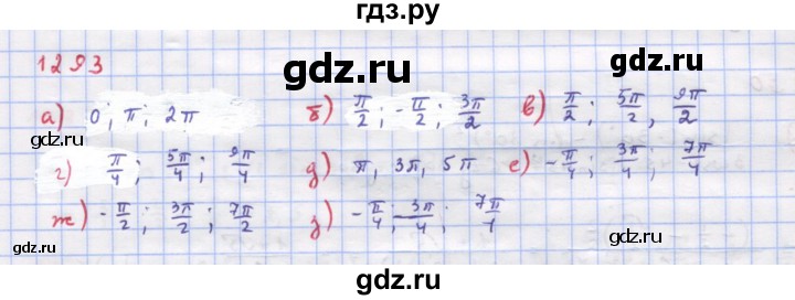 ГДЗ по алгебре 9 класс Макарычев  Углубленный уровень упражнение - 1293, Решебник к учебнику 2018