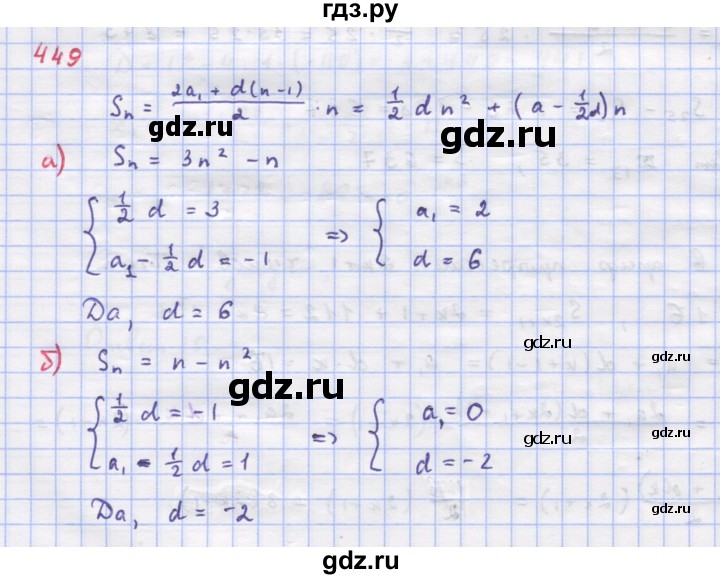 ГДЗ по алгебре 9 класс Макарычев  Углубленный уровень упражнение - 749, Решебник к учебнику 2018