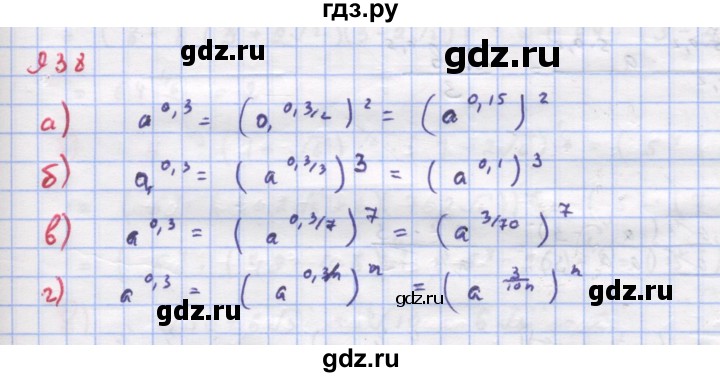 ГДЗ по алгебре 9 класс Макарычев  Углубленный уровень упражнение - 938, Решебник к учебнику 2018
