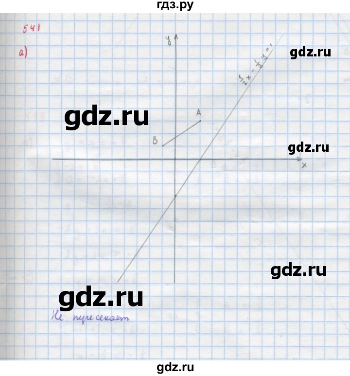 ГДЗ по алгебре 9 класс Макарычев  Углубленный уровень упражнение - 541, Решебник к учебнику 2022
