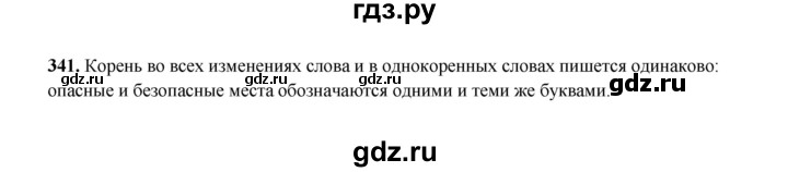 ГДЗ по русскому языку 2 класс  Соловейчик   упражнение - 341, Решебник 2023