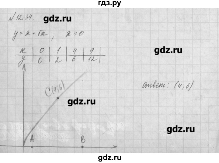 ГДЗ по алгебре 8 класс  Мордкович задачник Углубленный уровень § 12 - 34, Решебник №1