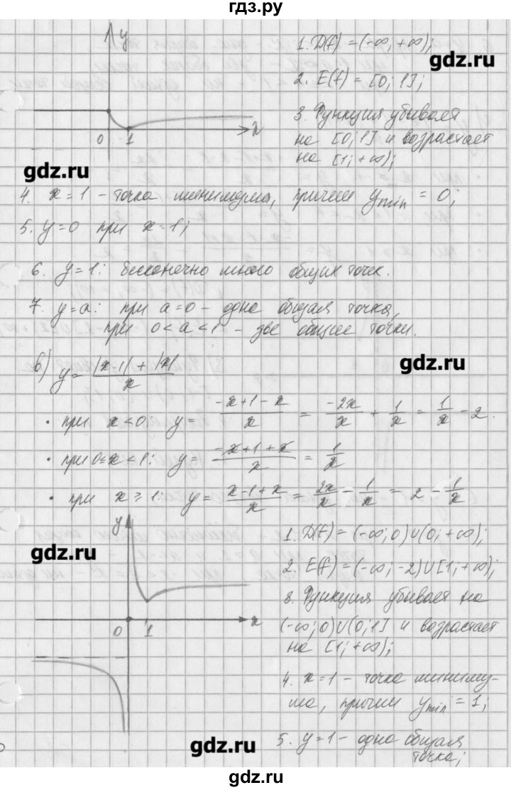 ГДЗ по алгебре 8 класс  Мордкович задачник Углубленный уровень § 23 - 25, Решебник №1