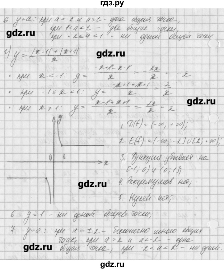 ГДЗ по алгебре 8 класс  Мордкович задачник Углубленный уровень § 23 - 25, Решебник №1