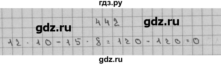 ГДЗ по математике 3 класс Чекин часть №2 - 442, Решебник №1