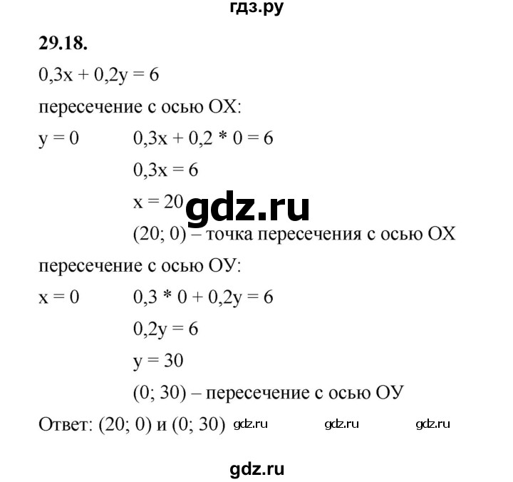 ГДЗ по алгебре 7 класс Мерзляк  Углубленный уровень § 29 - 29.18, Решебник к учебнику 2022